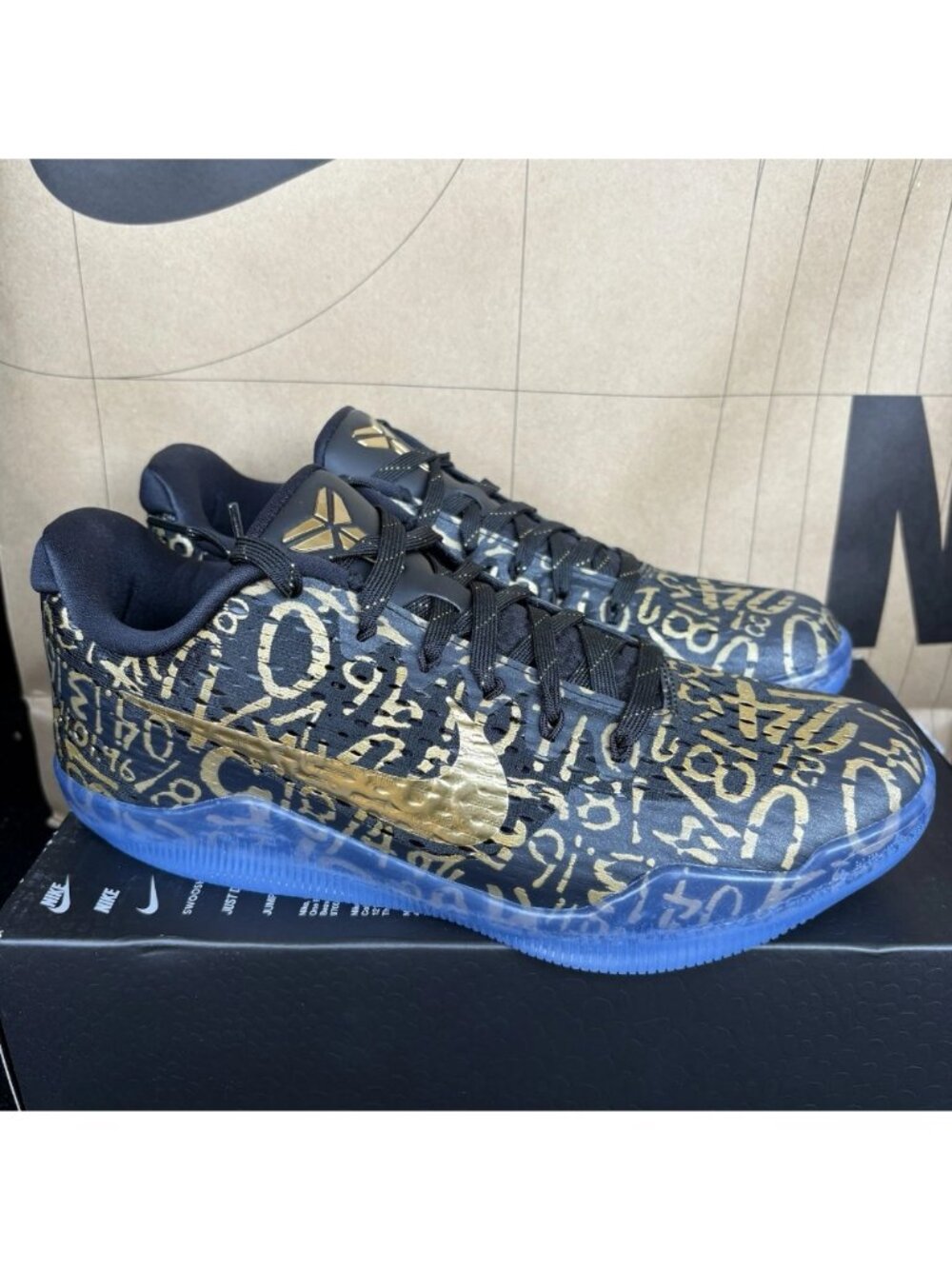 NEW Nike Kobe 11 Protro ‘Mamba Day’ Hold Black Men’s Size 9.5 IU4902-900